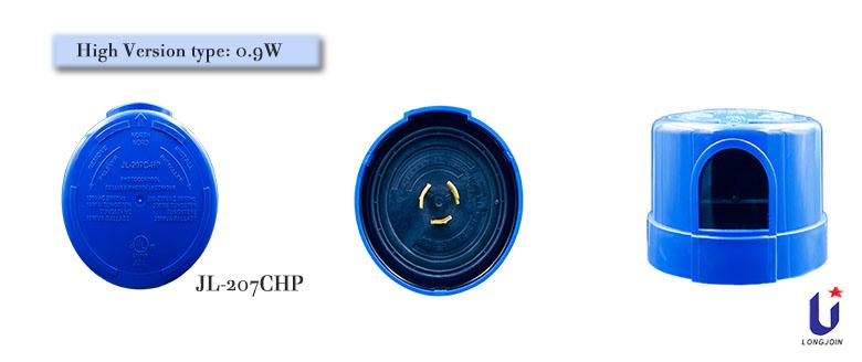 the jl 207c5 f23 hp p ip65 is a high specification twist lock photocontrol from long join's jl 207c series