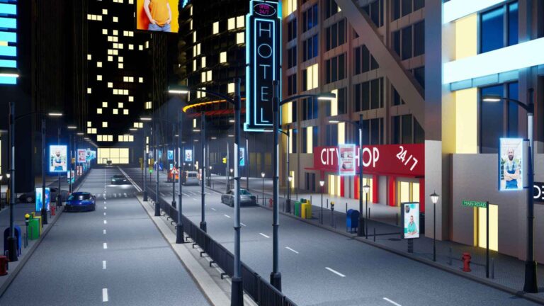 commercial outdoor lighting