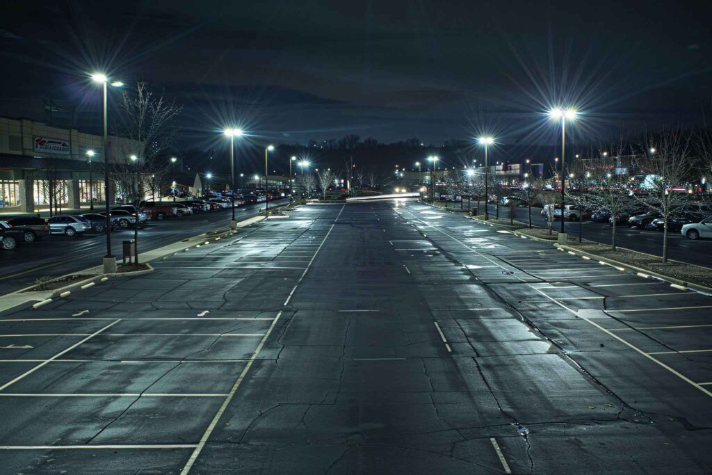 what types of dusk to dawn sensors are used in parking lots